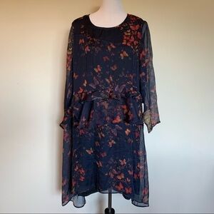 NEW WITH TAGS CHIFFON DRESS